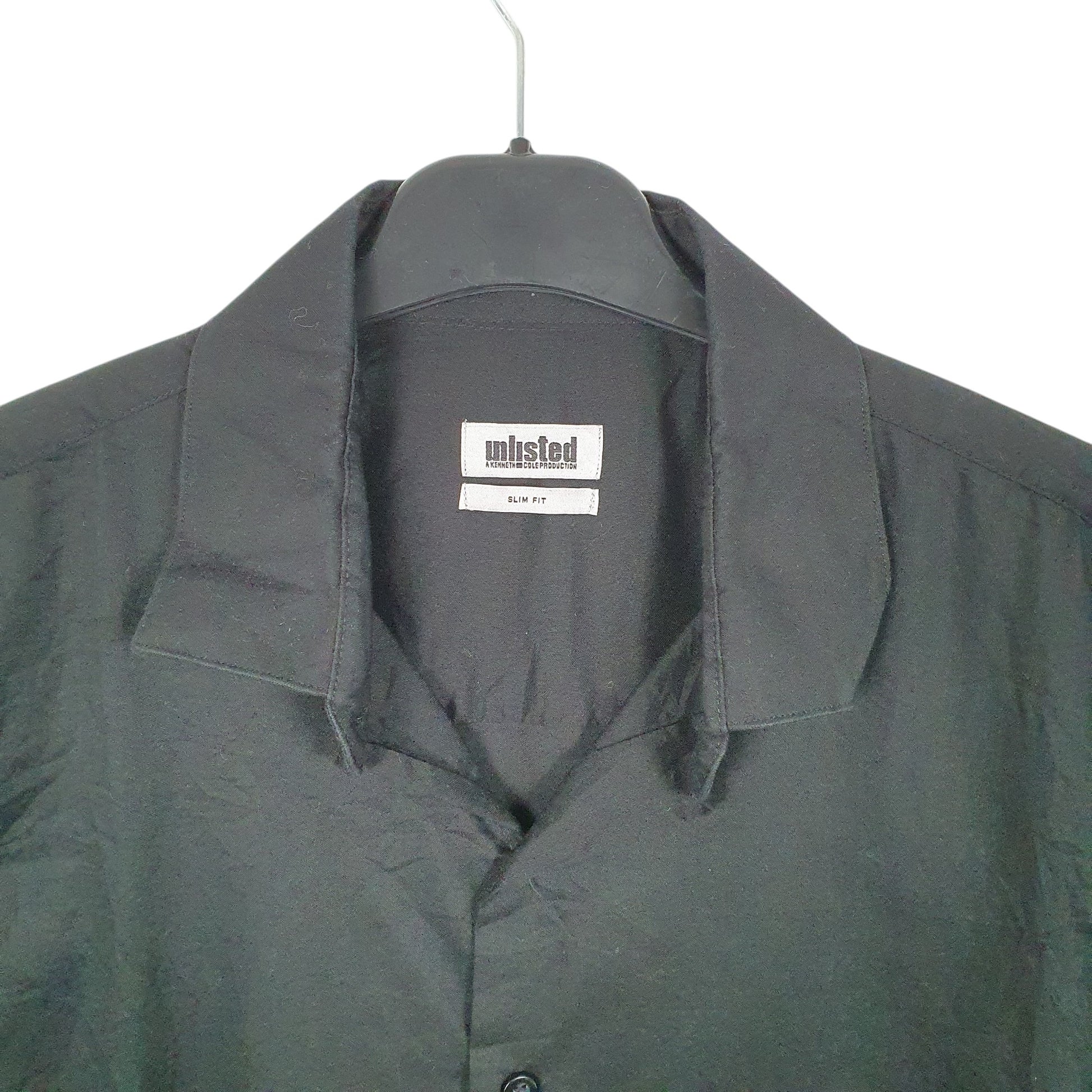Mens Black Kenneth Cole Unlisted Long Sleeve Shirt