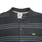 Mens Black Lacoste  Short Sleeve Polo Shirt