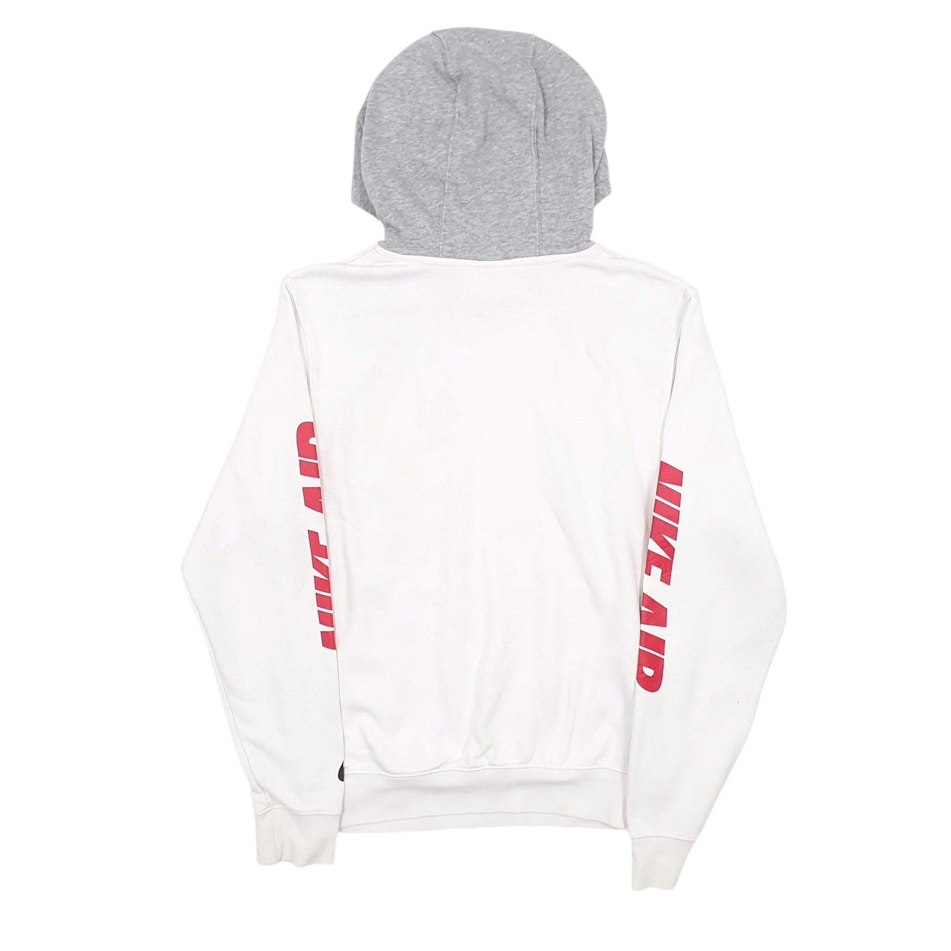 Mens White Nike Air Hoodie Jumper