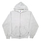 Mens Grey Russell Athletic Hoodie Full Zip Jumper