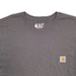 Mens Grey Carhartt  Short Sleeve T Shirt