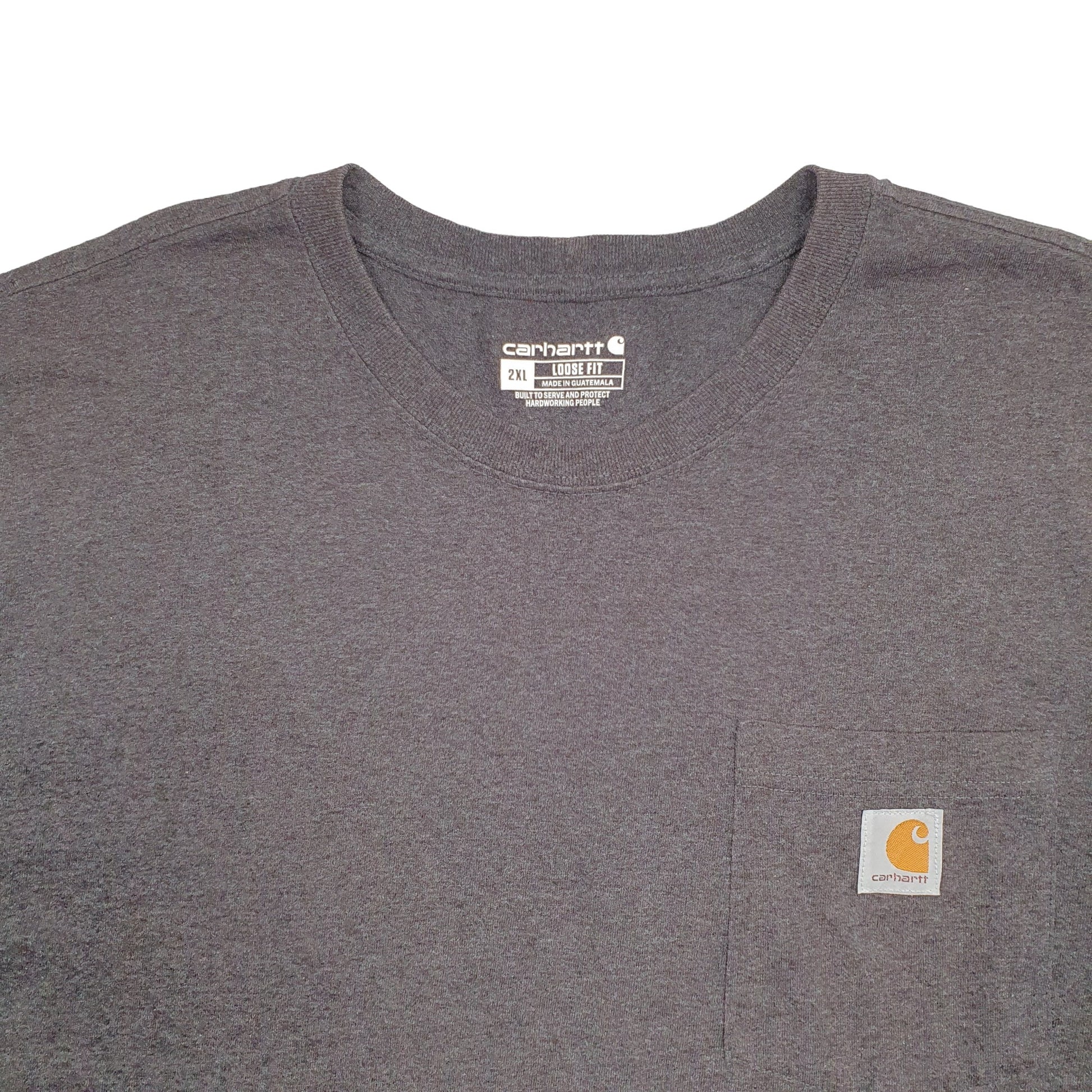 Mens Grey Carhartt  Short Sleeve T Shirt