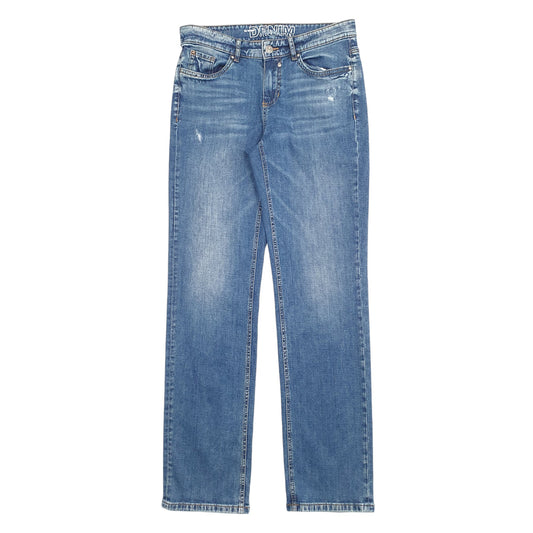 Womens Blue Glucksmoment Stretch Fit Casual JeansW30 L32