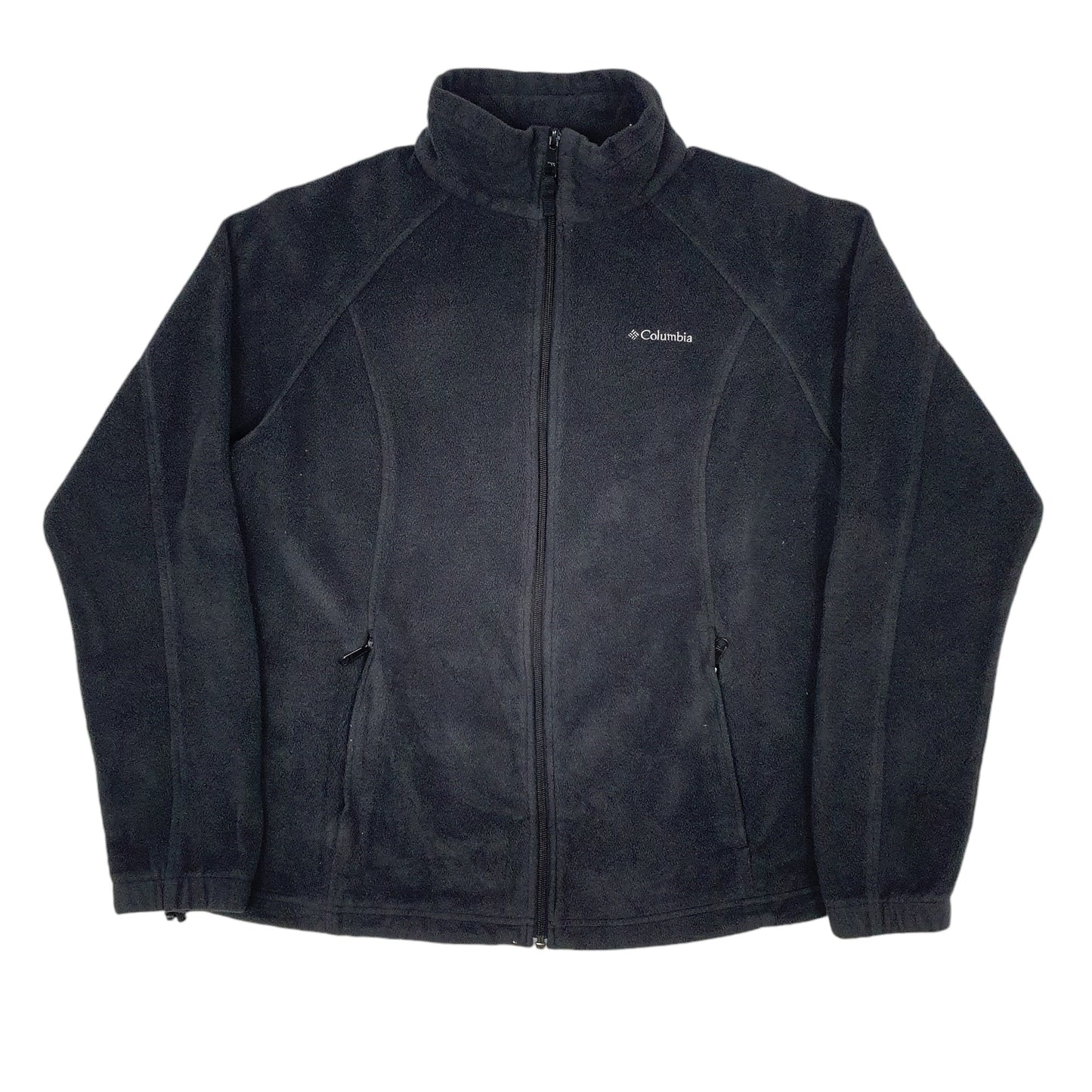 Womens Black Columbia  Full Zip Jumper