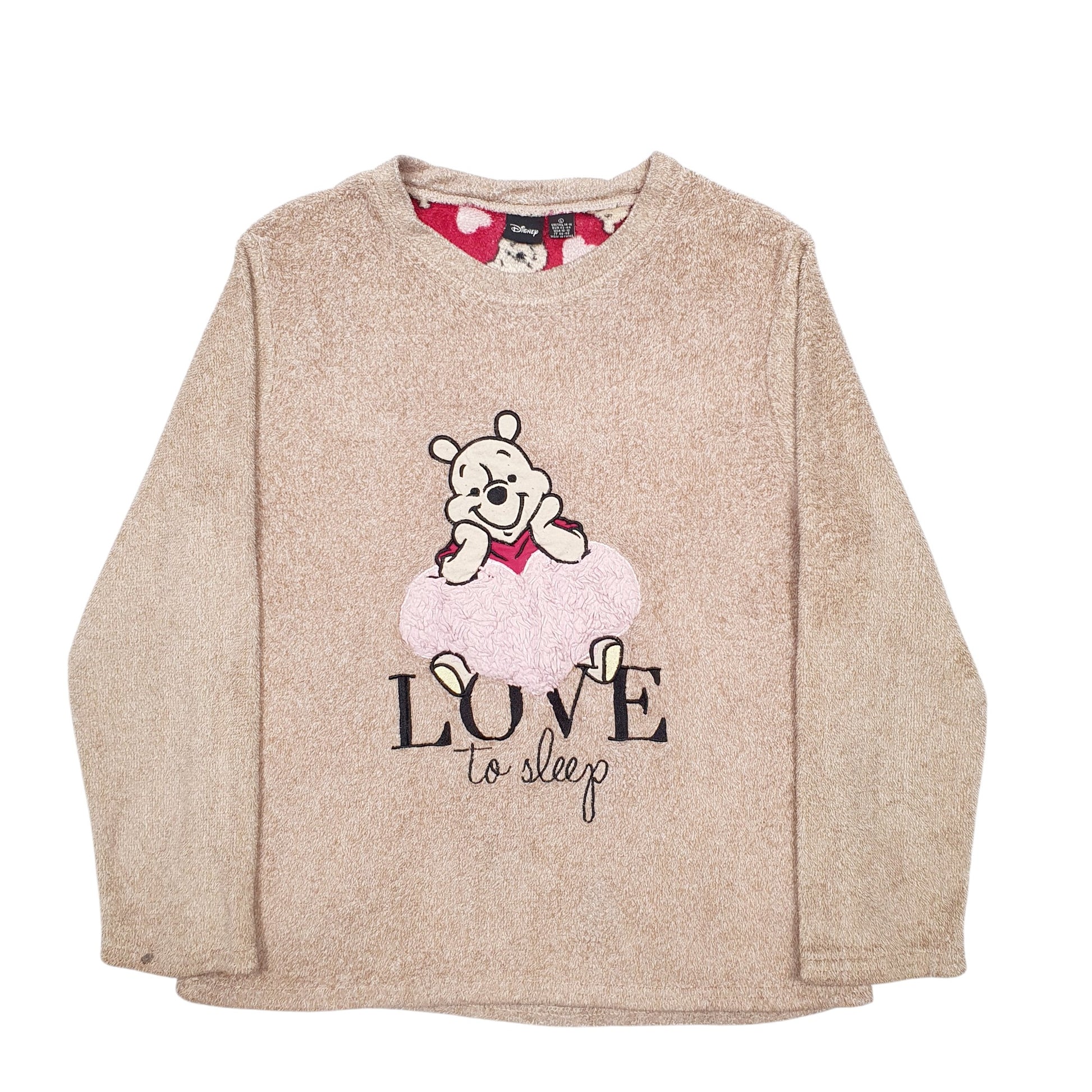 Womens Brown Disney Winnie The Pooh Crewneck Jumper