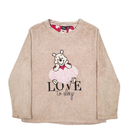 Womens Brown Disney Winnie The Pooh Crewneck Jumper