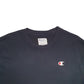 Mens Black Champion  Crewneck Jumper