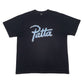 Mens Black Patta Spellout Short Sleeve T Shirt
