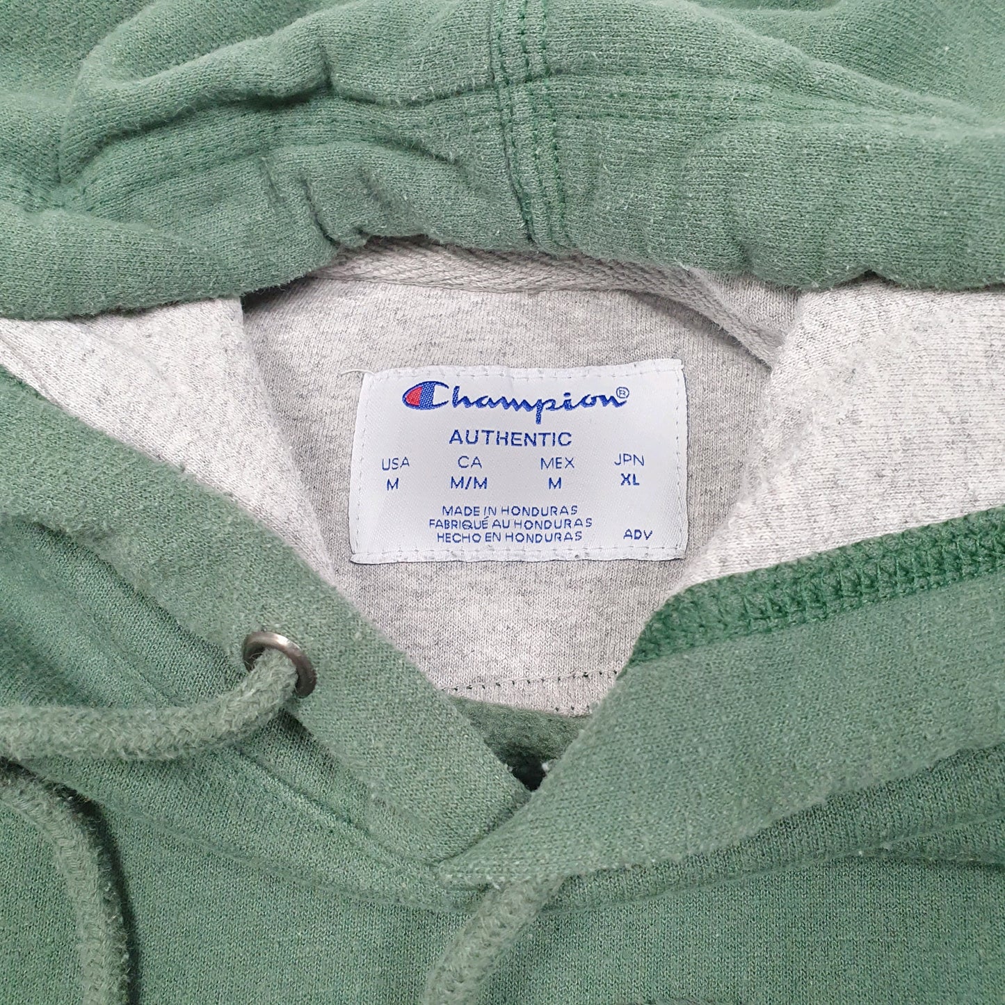 Mens Green Champion  Hoodie Jumper