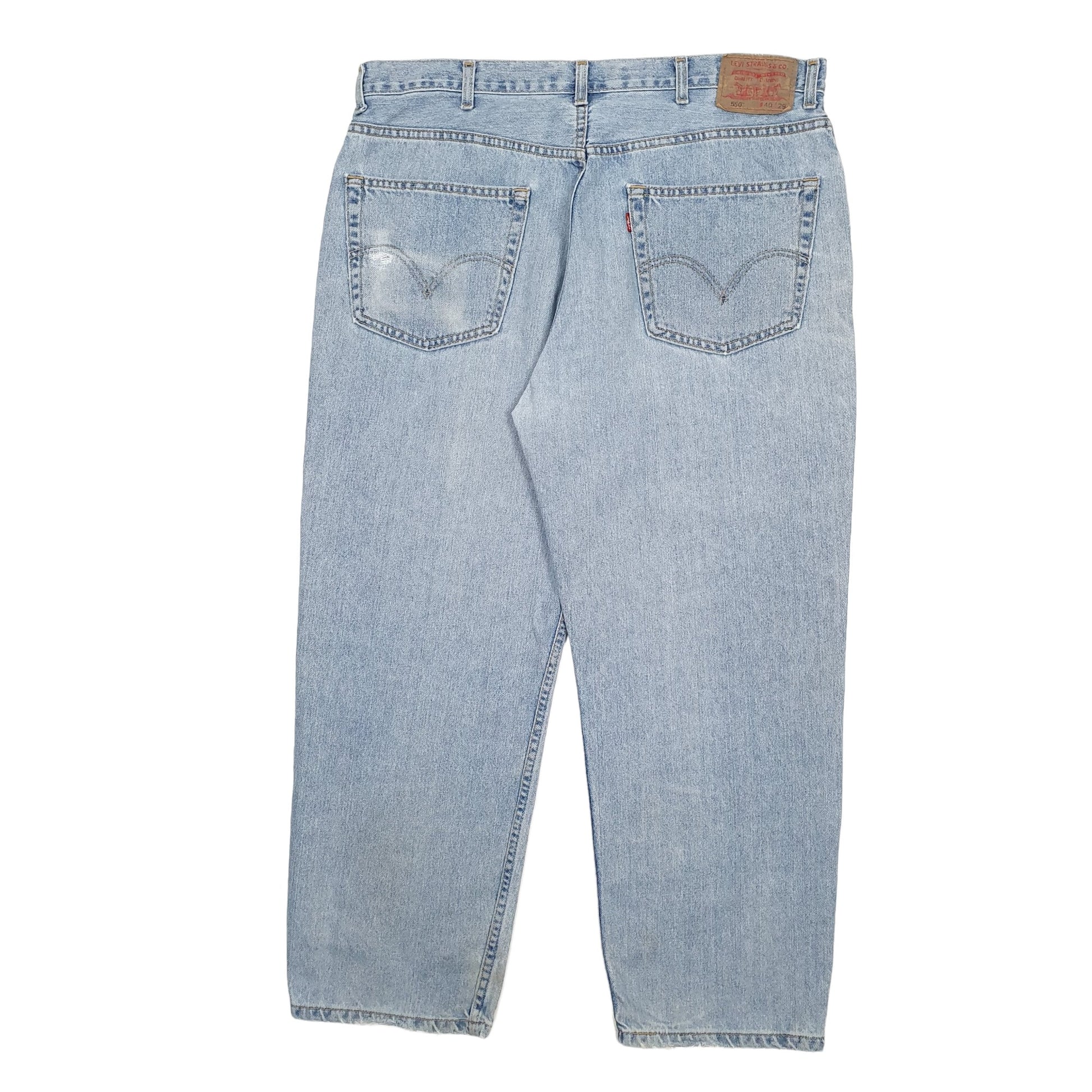 Mens Blue Levis  550 JeansW40 L29