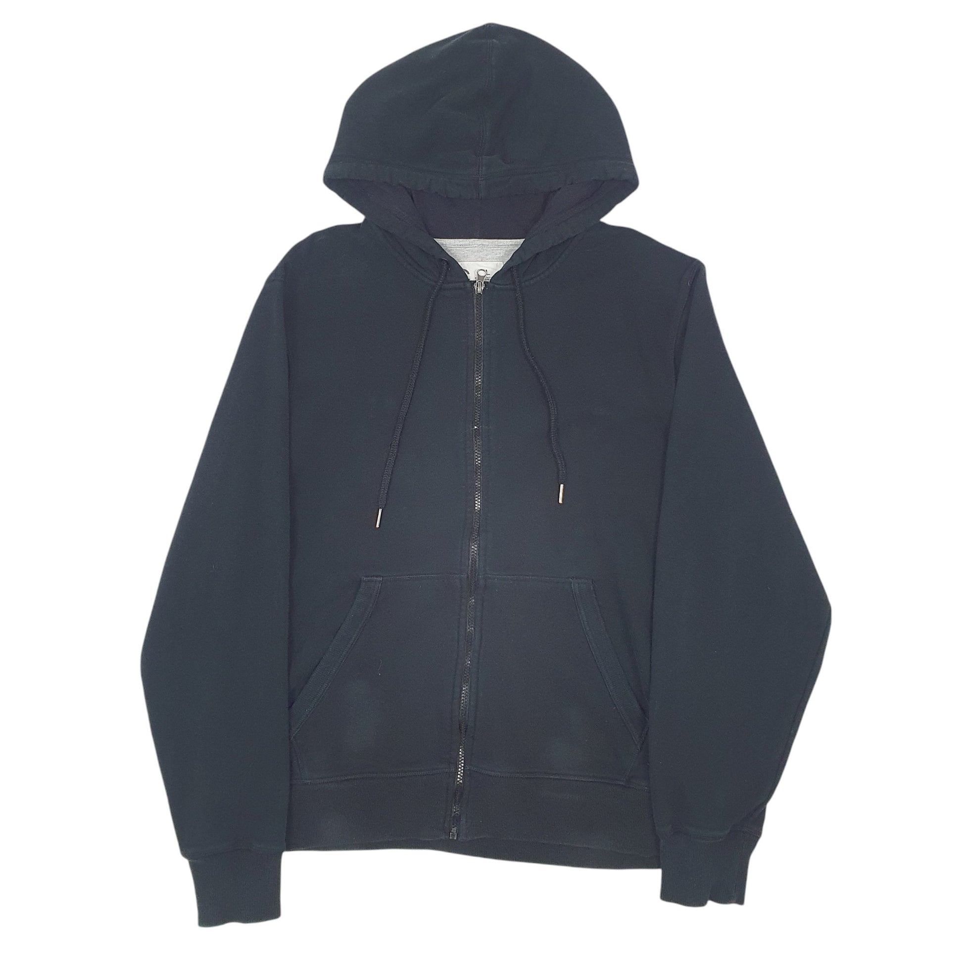 Mens Black Champion  Full Zip Jumper
