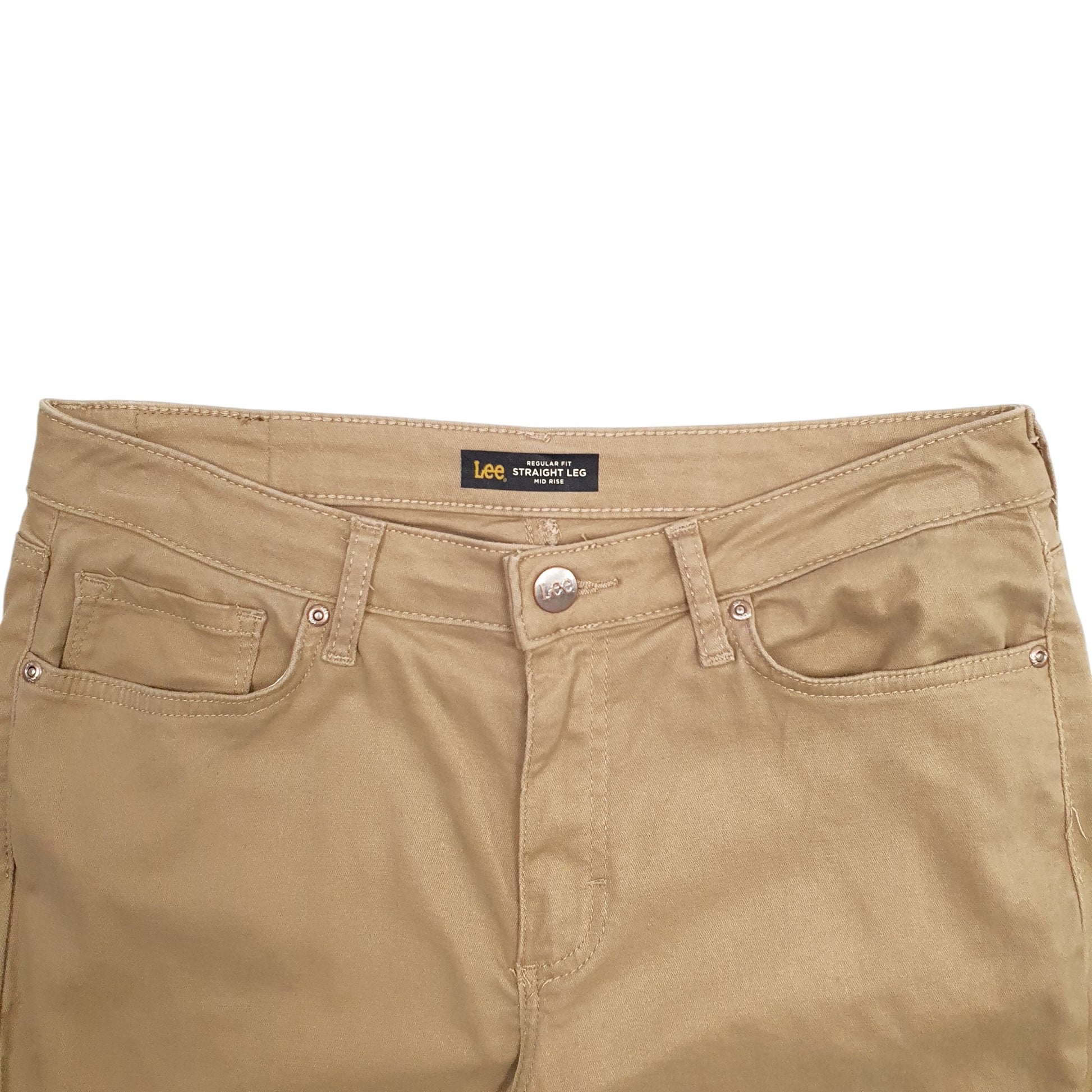 Womens Tan Lee  Chino Trousers
