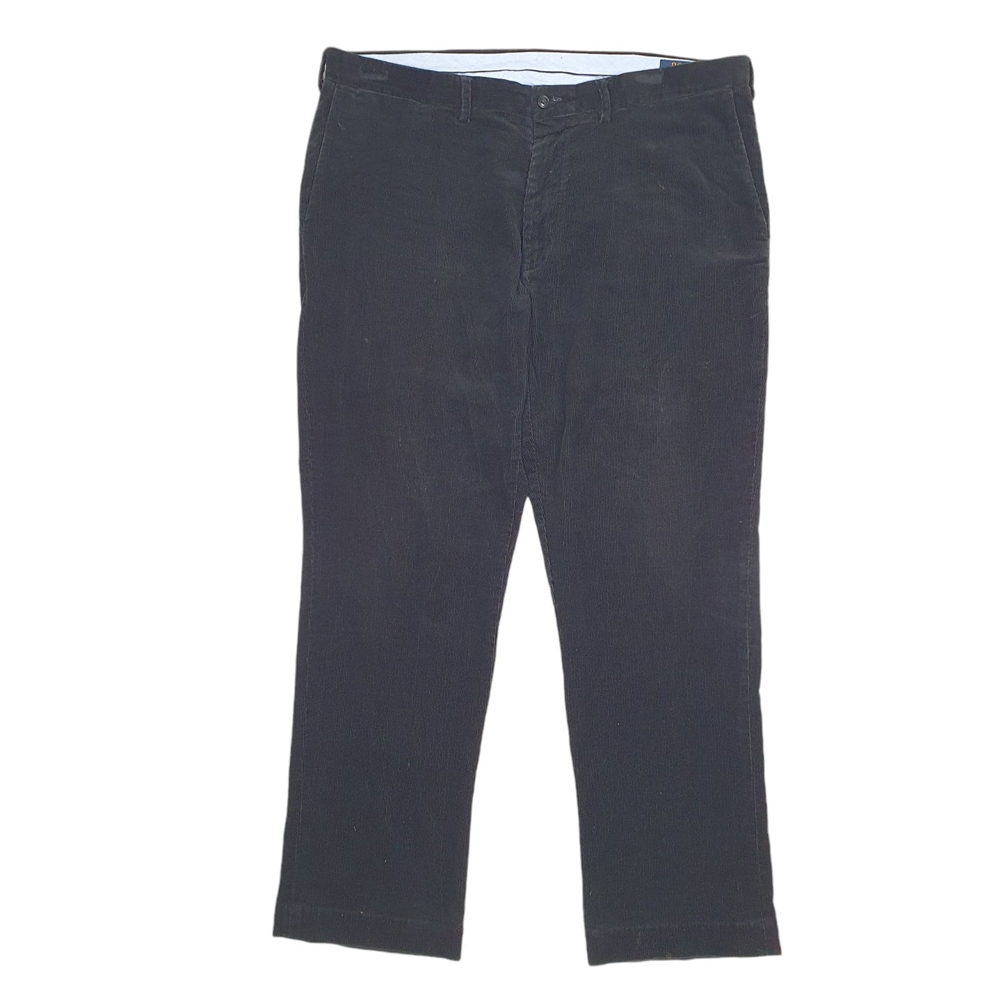 Mens Black Polo Ralph Lauren Classic Corduroy Trousers