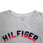 Womens Grey Tommy Hilfiger Spellout Long Sleeve T Shirt