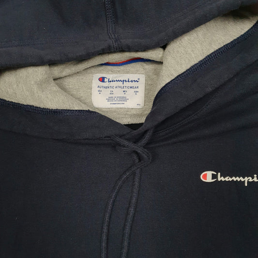 Mens Navy Champion  Hoodie Jumper