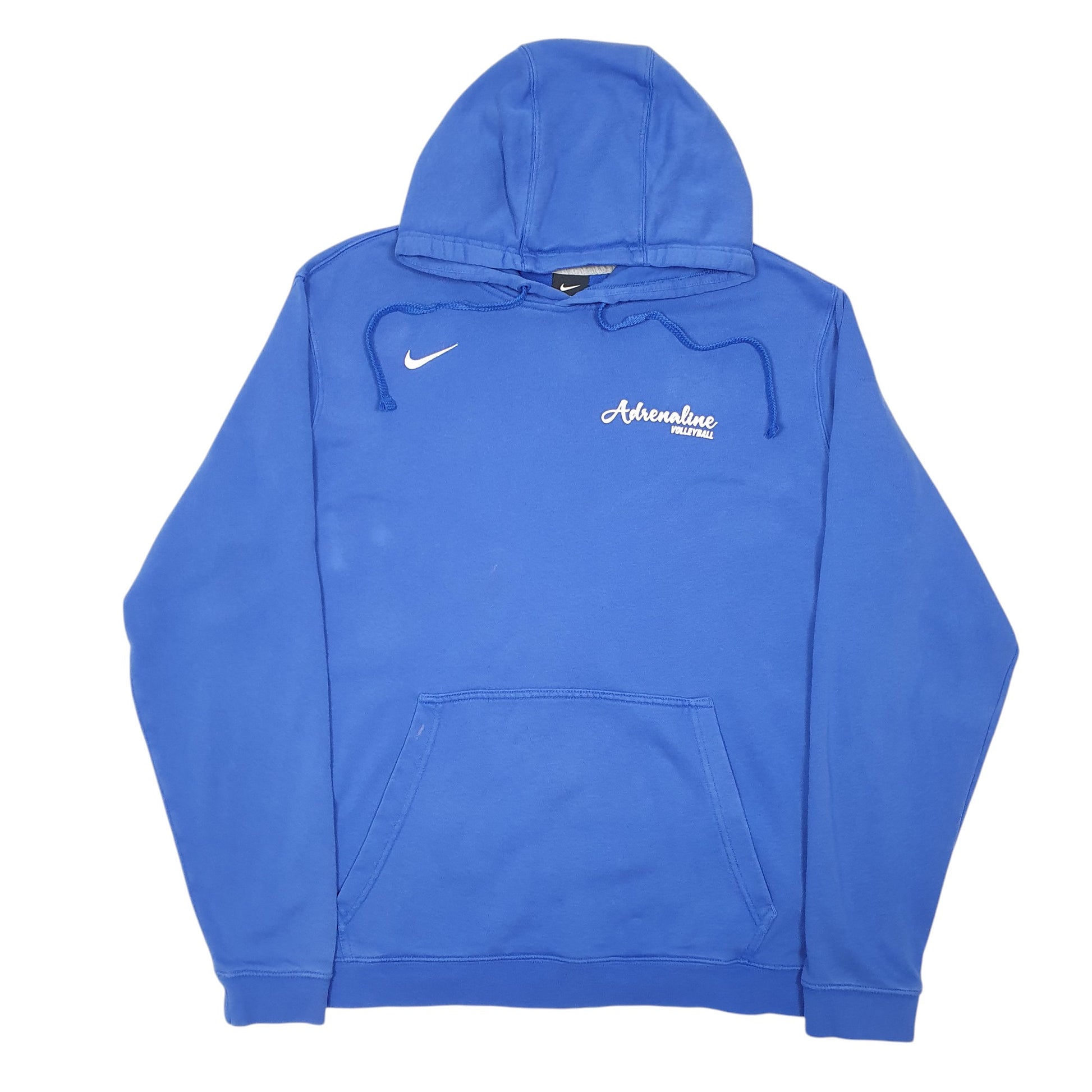 Mens Blue Nike Adrenaline Volleyball Hoodie Jumper