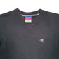 Mens Black Champion  Crewneck Jumper