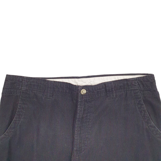 Womens Black Columbia  Corduroy Trousers