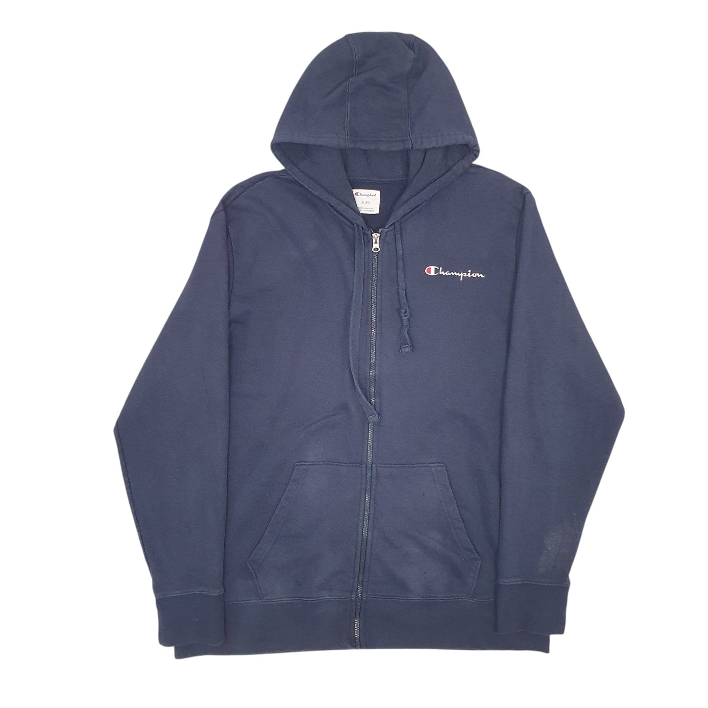 Mens Navy Champion  Full Zip Jumper