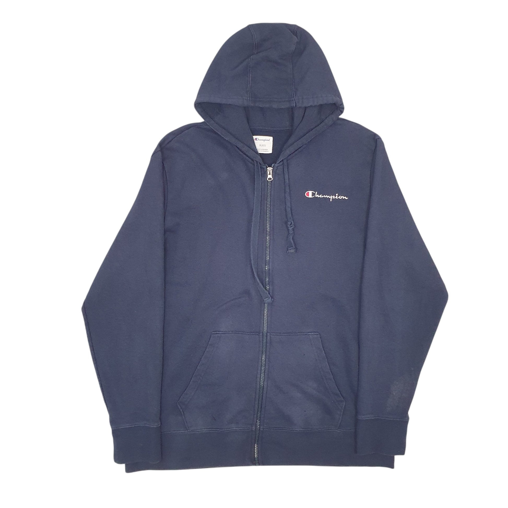 Mens Navy Champion  Full Zip Jumper