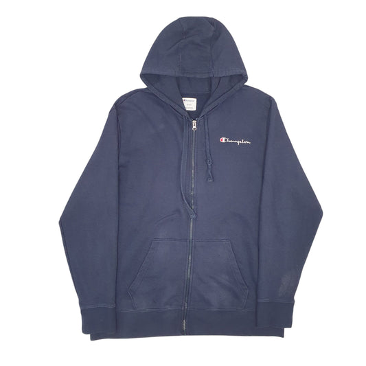 Mens Navy Champion  Full Zip Jumper