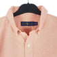 Mens Pink Ralph Lauren Oxford Short Sleeve Shirt