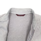 Mens White Zara  Crewneck Coat