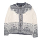 Womens Cream Nordic Grace  Cardigan Jumper