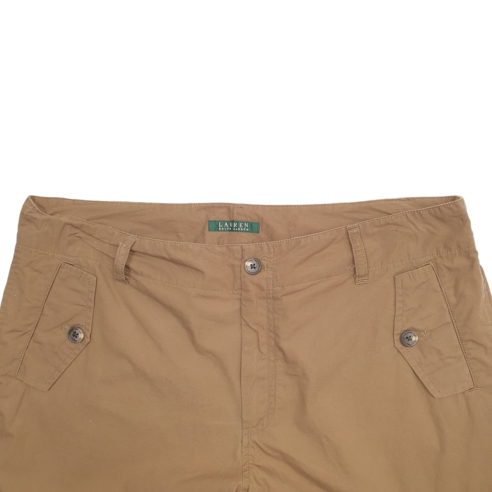 Womens Brown Ralph Lauren  Chino Shorts