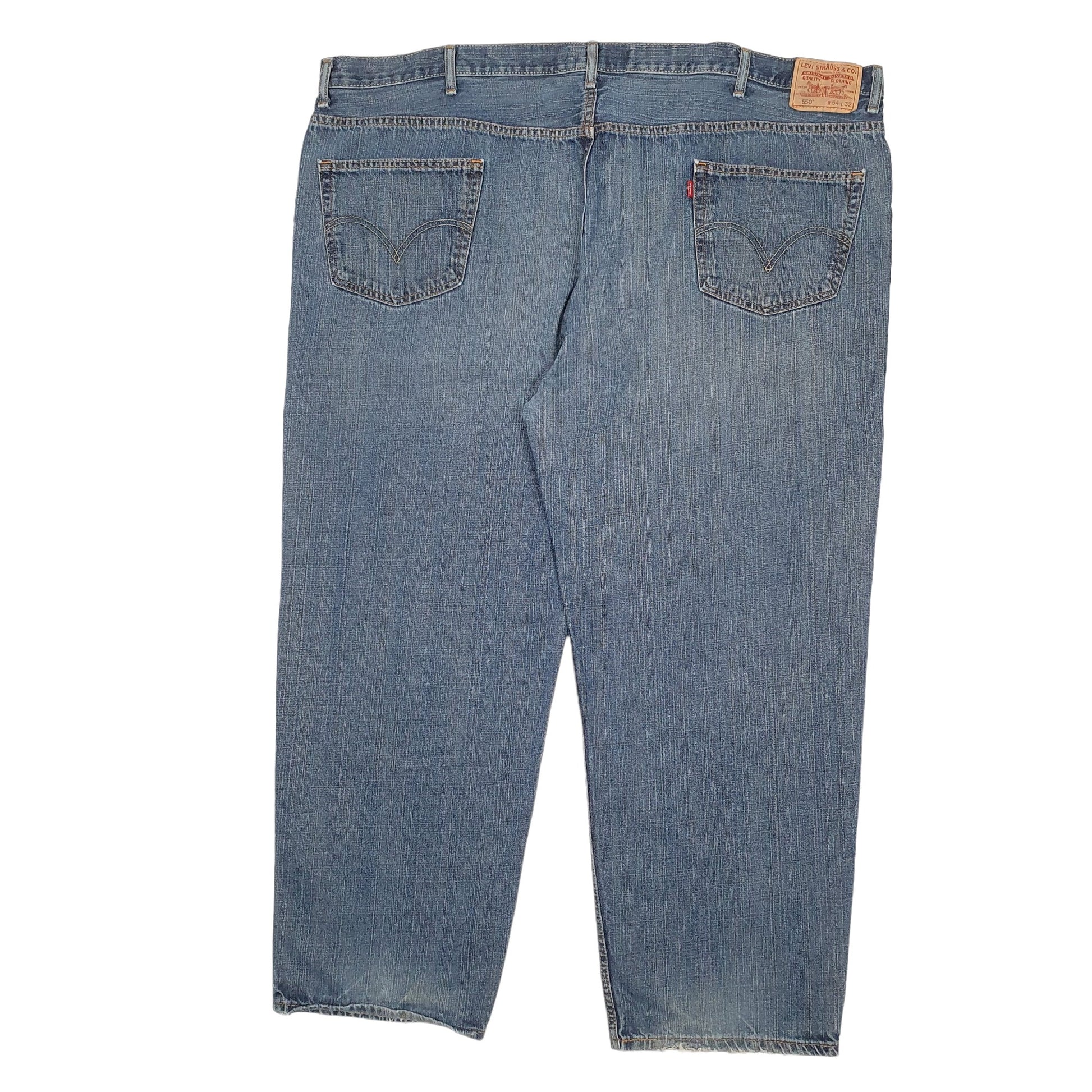 Mens Blue Levis  550 JeansW54 L32