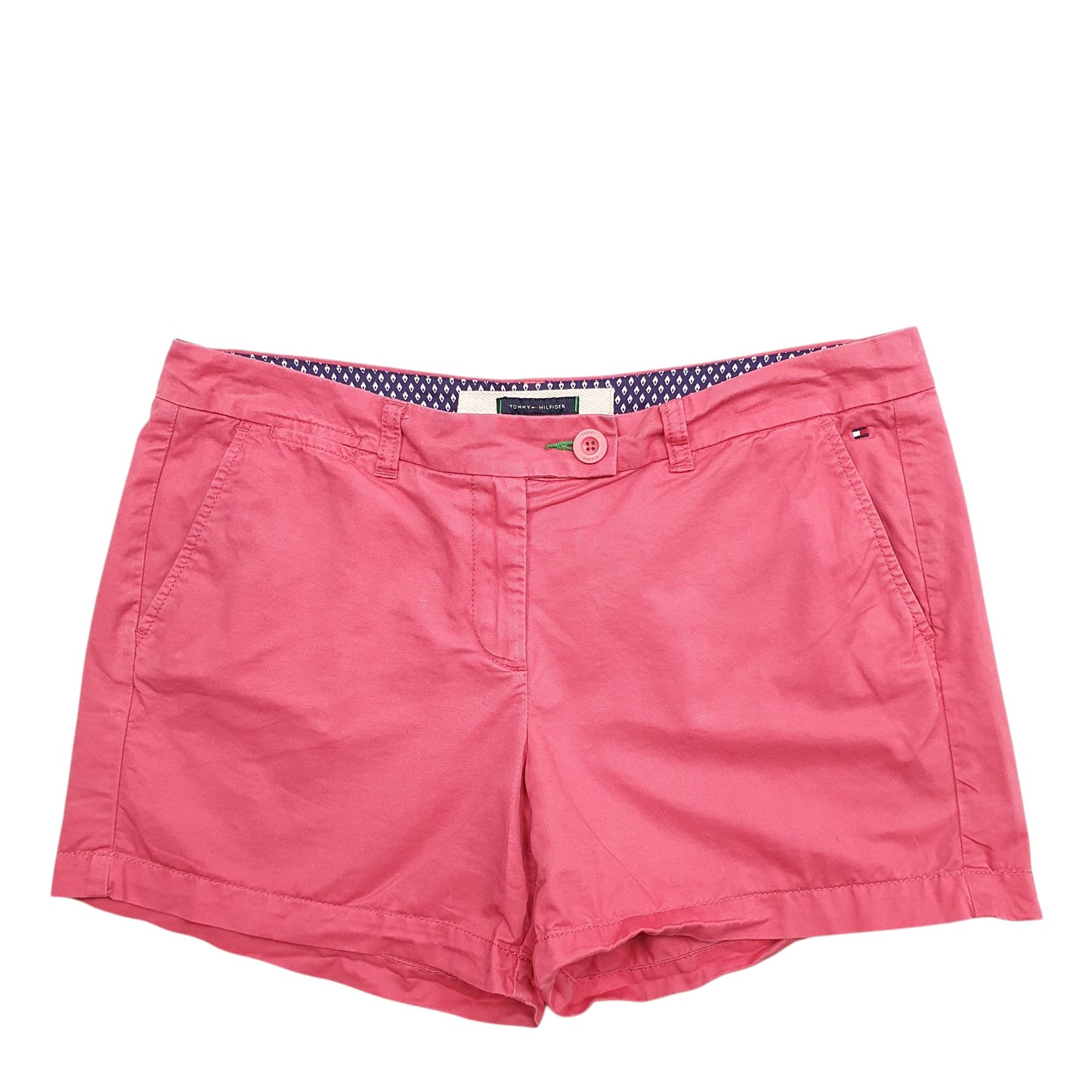 Womens Pink Tommy Hilfiger  Chino Shorts