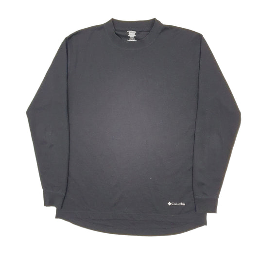 Mens Black Columbia Sportswear Baselayer Long Sleeve T Shirt