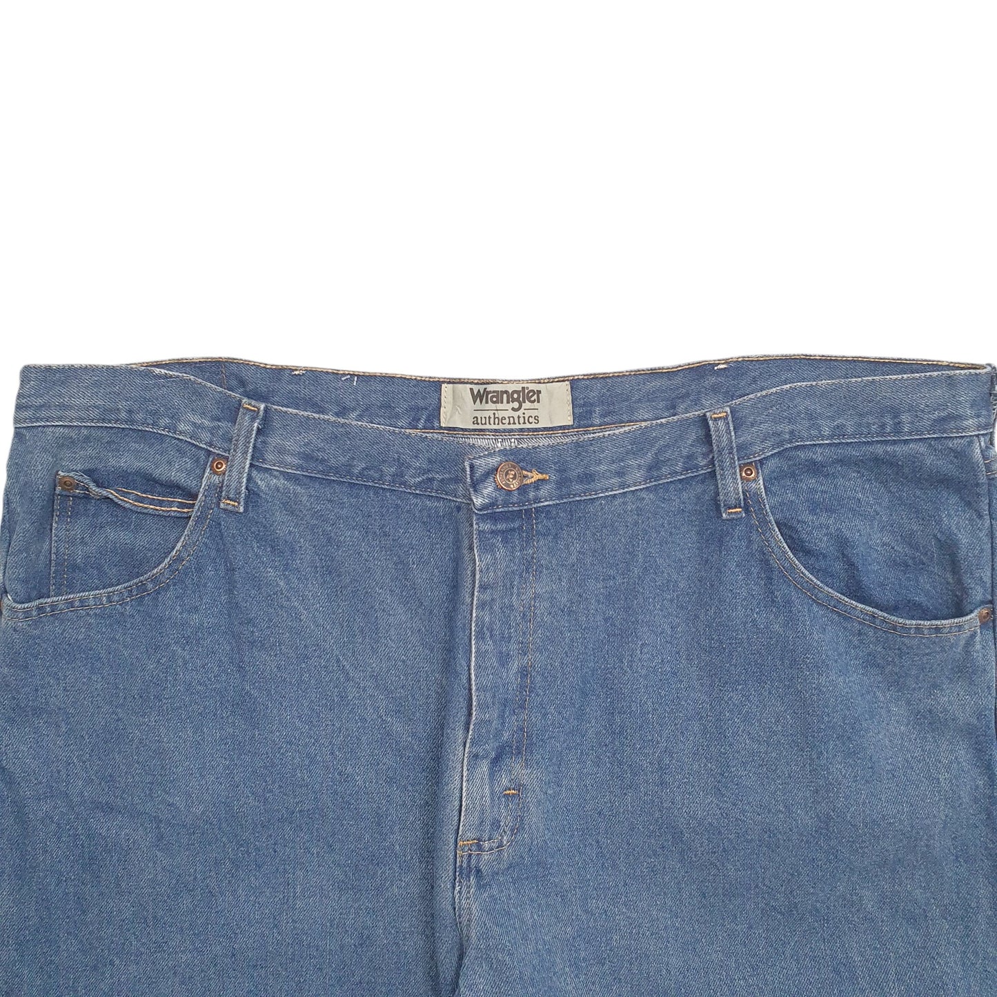 Mens Blue Wrangler  Relaxed JeansW42 L32