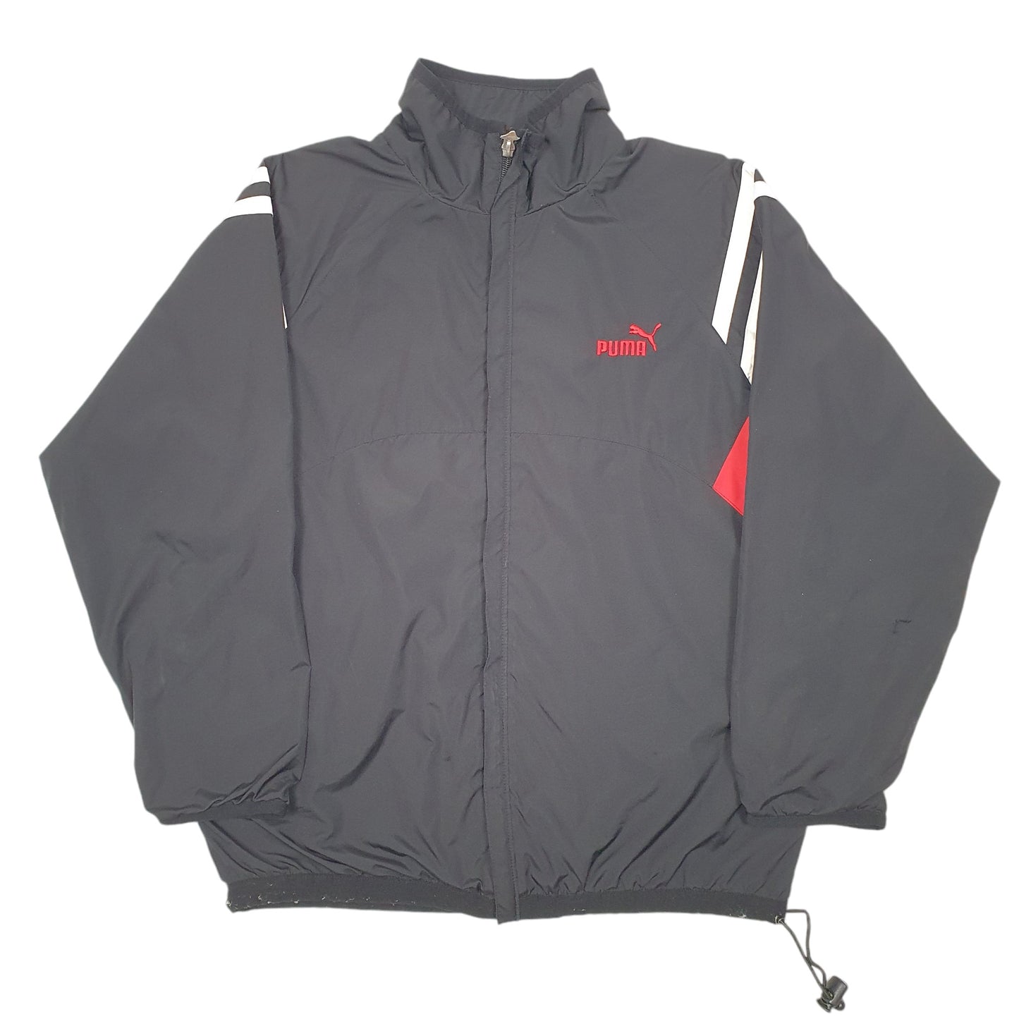 Womens Black Puma Lightweight  Coat