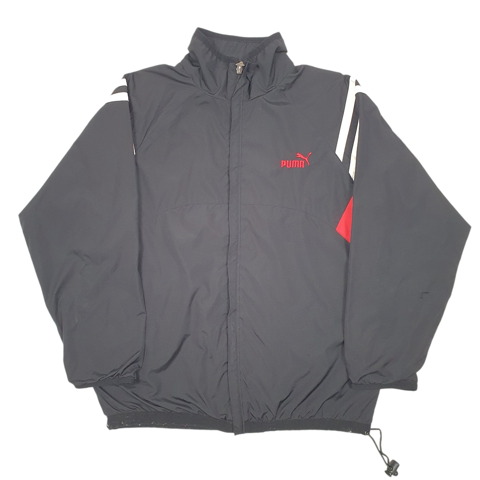 Womens Black Puma Lightweight  Coat