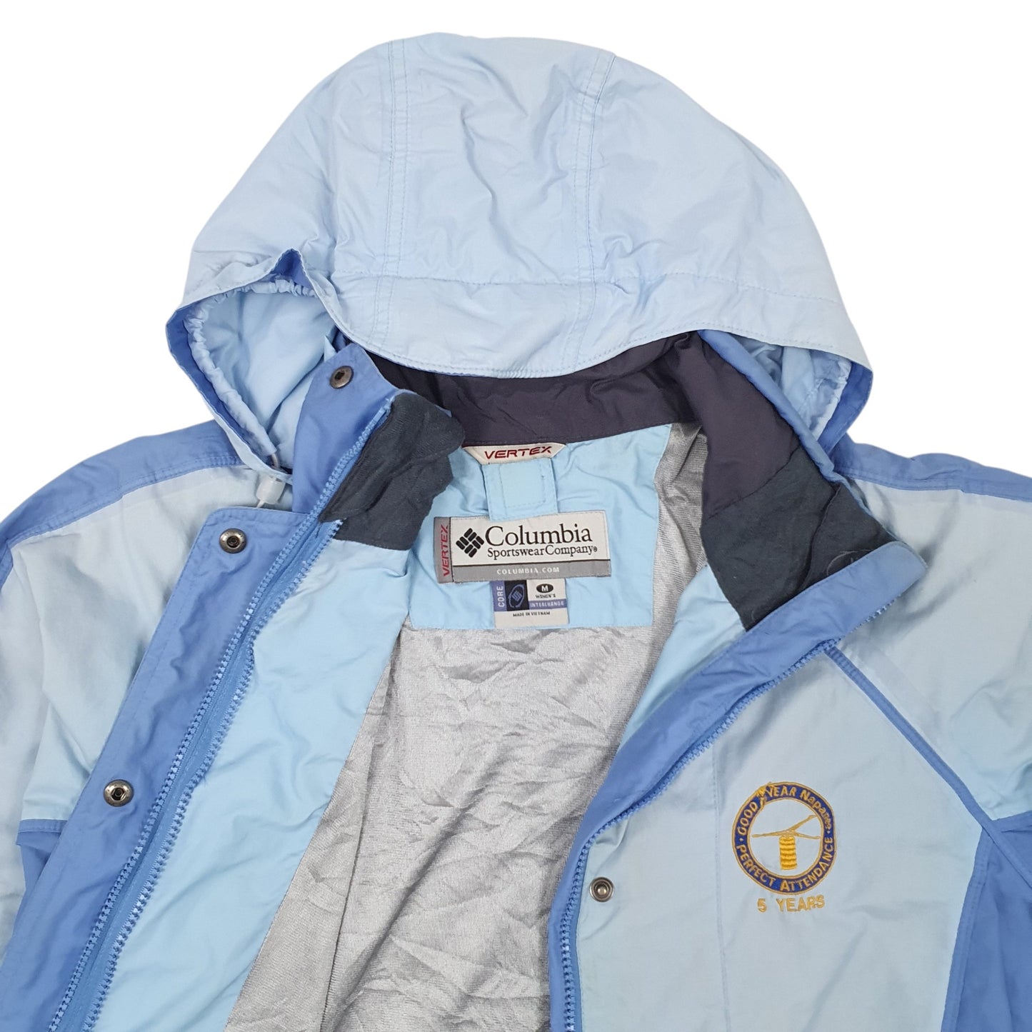Womens Blue Columbia Sportswear Company   Coat