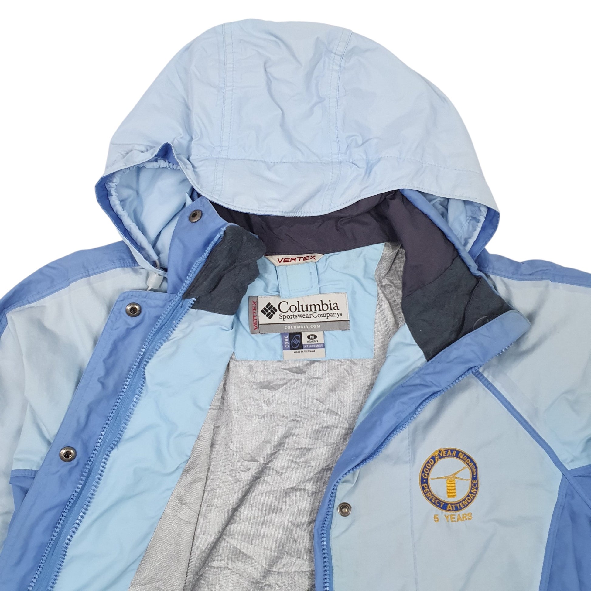 Womens Blue Columbia Sportswear Company   Coat