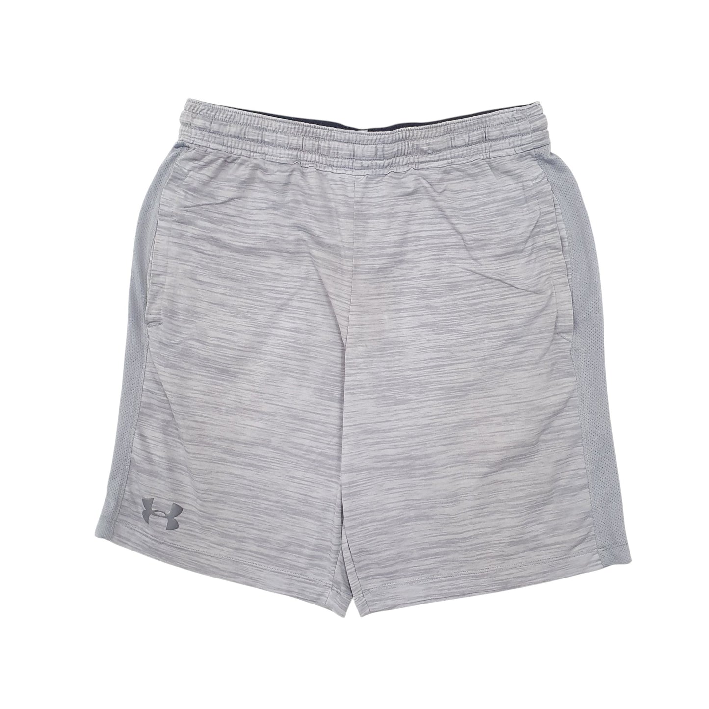Mens Grey Under Armour Heatgear Sport Shorts
