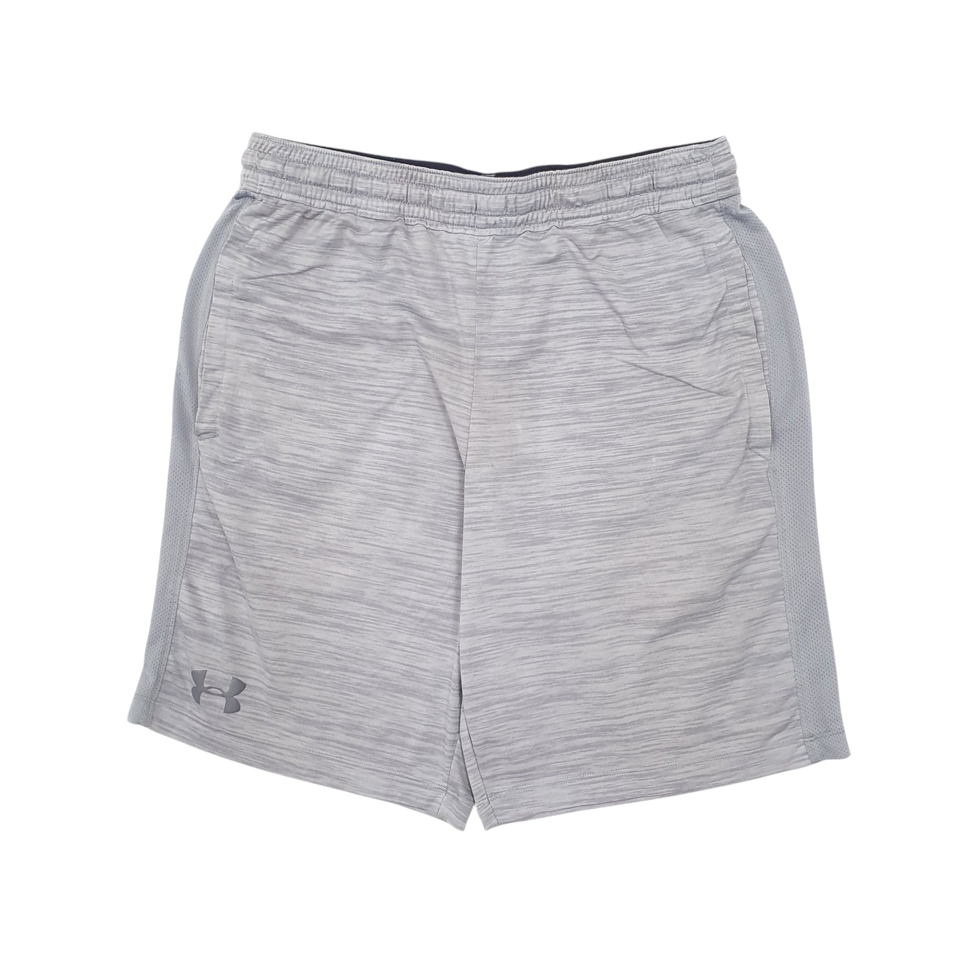 Mens Grey Under Armour Heatgear Sport Shorts