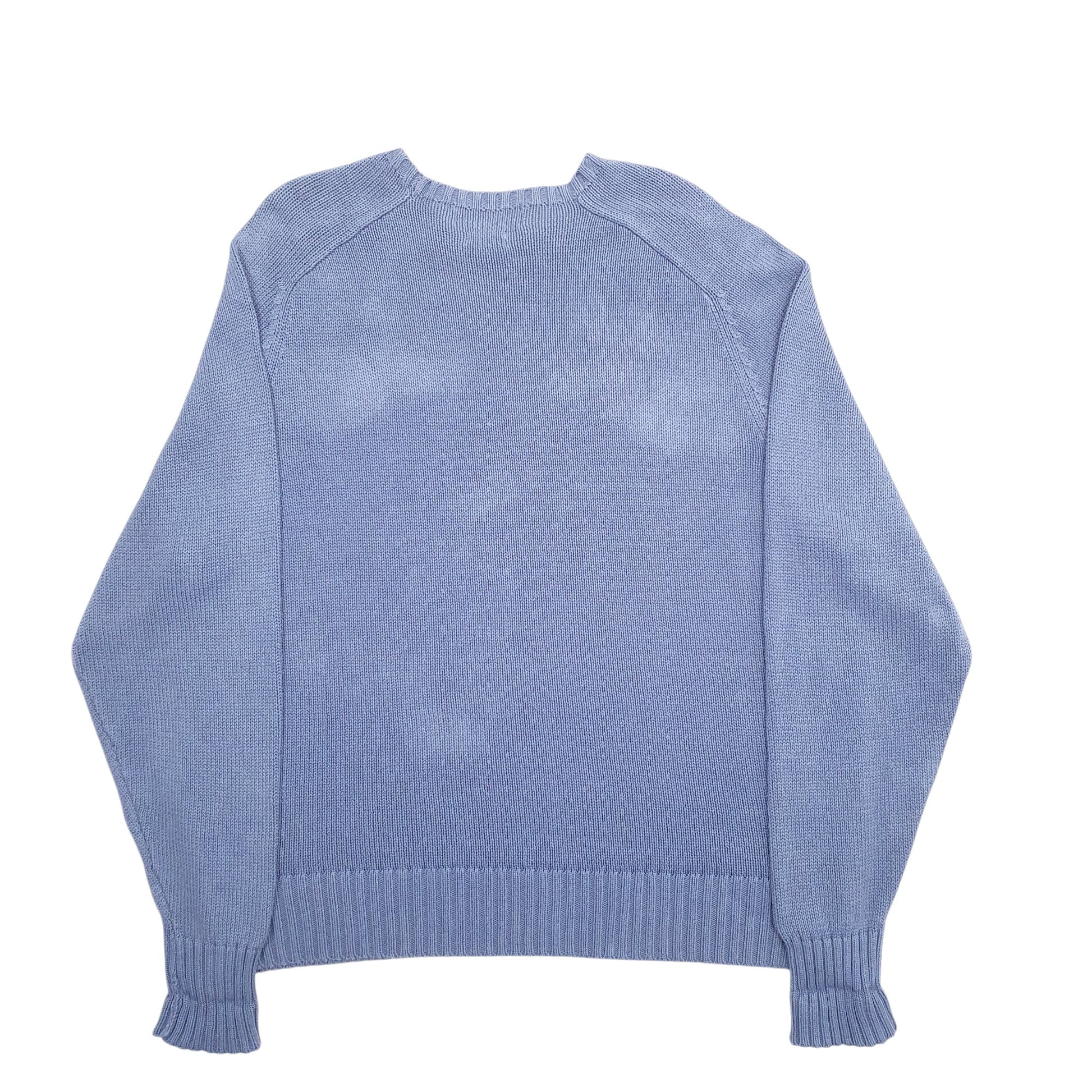 Mens Blue Ralph Lauren  Crewneck Jumper