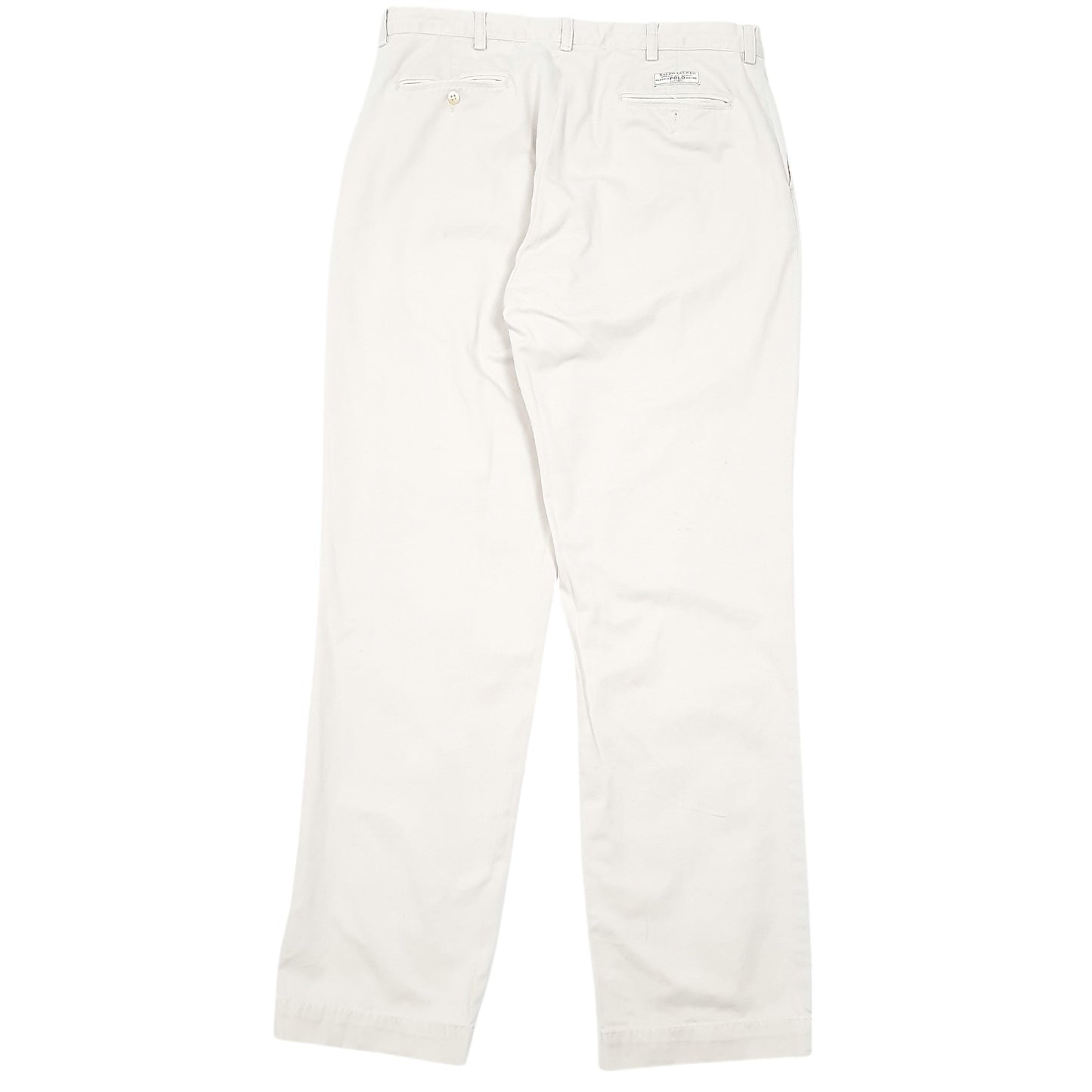 Mens Beige Polo Ralph Lauren Prospect Pant Vintage Chino Trousers