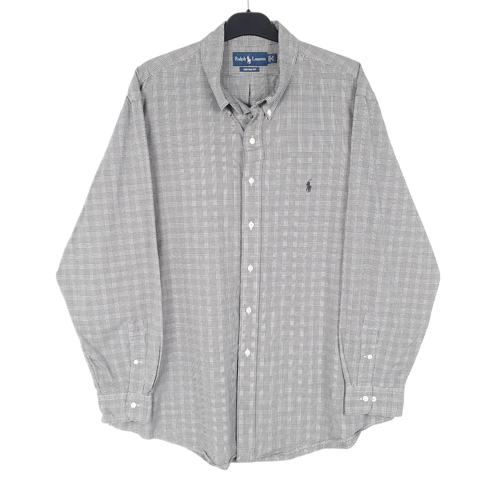 Mens White Ralph Lauren  Long Sleeve Shirt