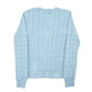 Womens Blue Ralph Lauren Cable Knit Knitwear Crewneck Jumper