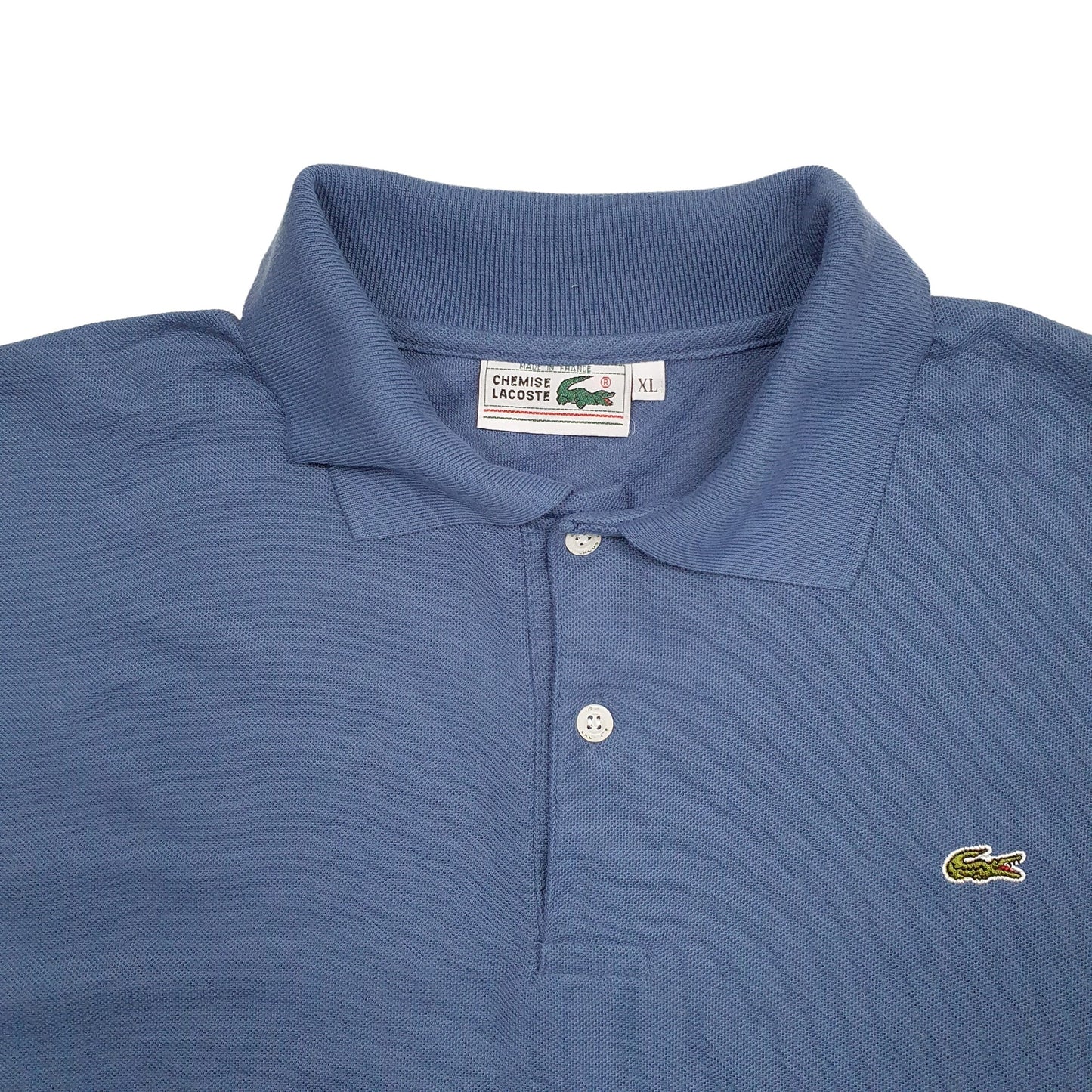 Mens Blue Lacoste  Short Sleeve Polo Shirt