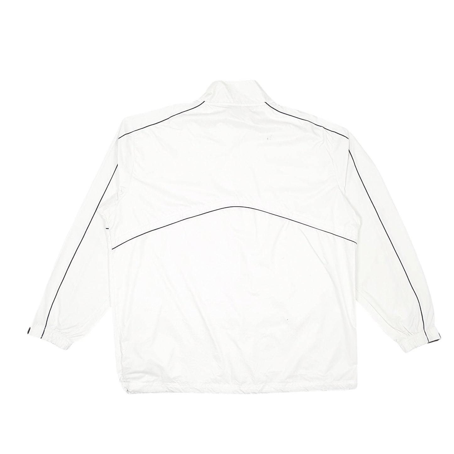 Mens White Nike  Full Zip Coat