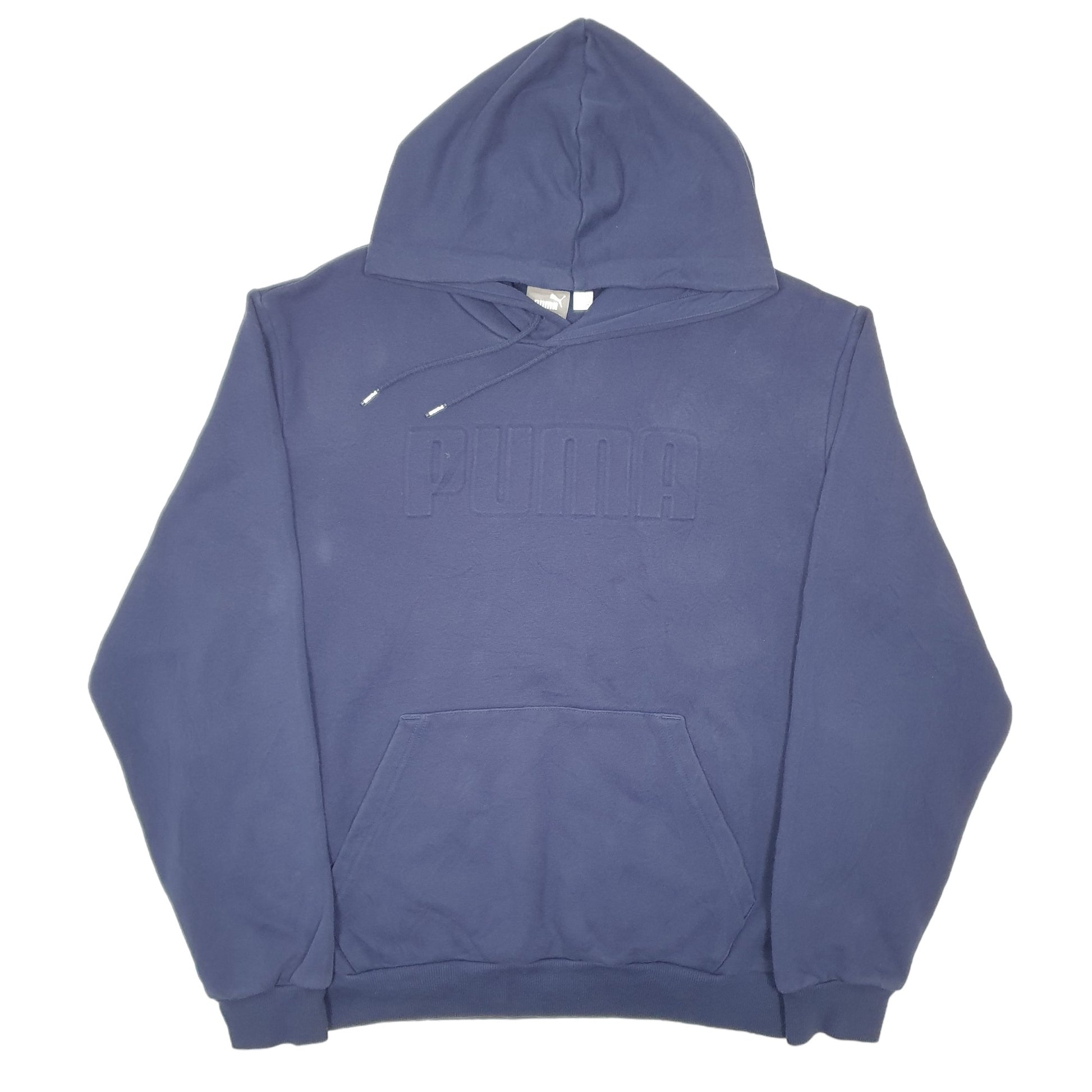 Mens Navy Puma  Hoodie Jumper