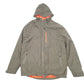 Mens Khaki Champion Hooded 3 In 1 Jacket Hoodie Coat