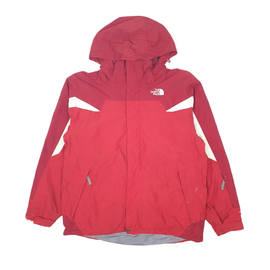 Mens Red The North Face Skiing Snowboarding Hyvent Hooded  Coat