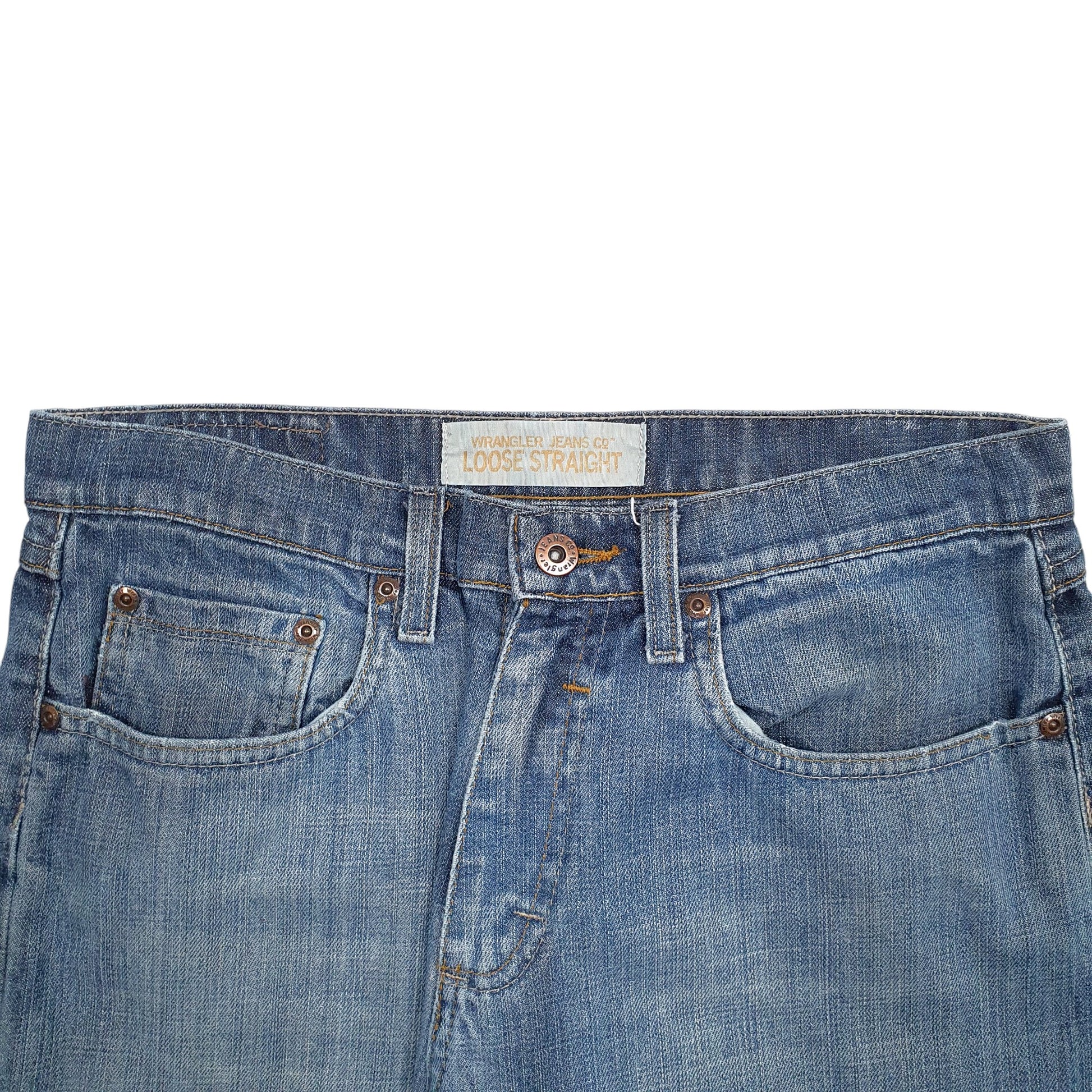 Mens Blue Wrangler  Loose JeansW30 L32