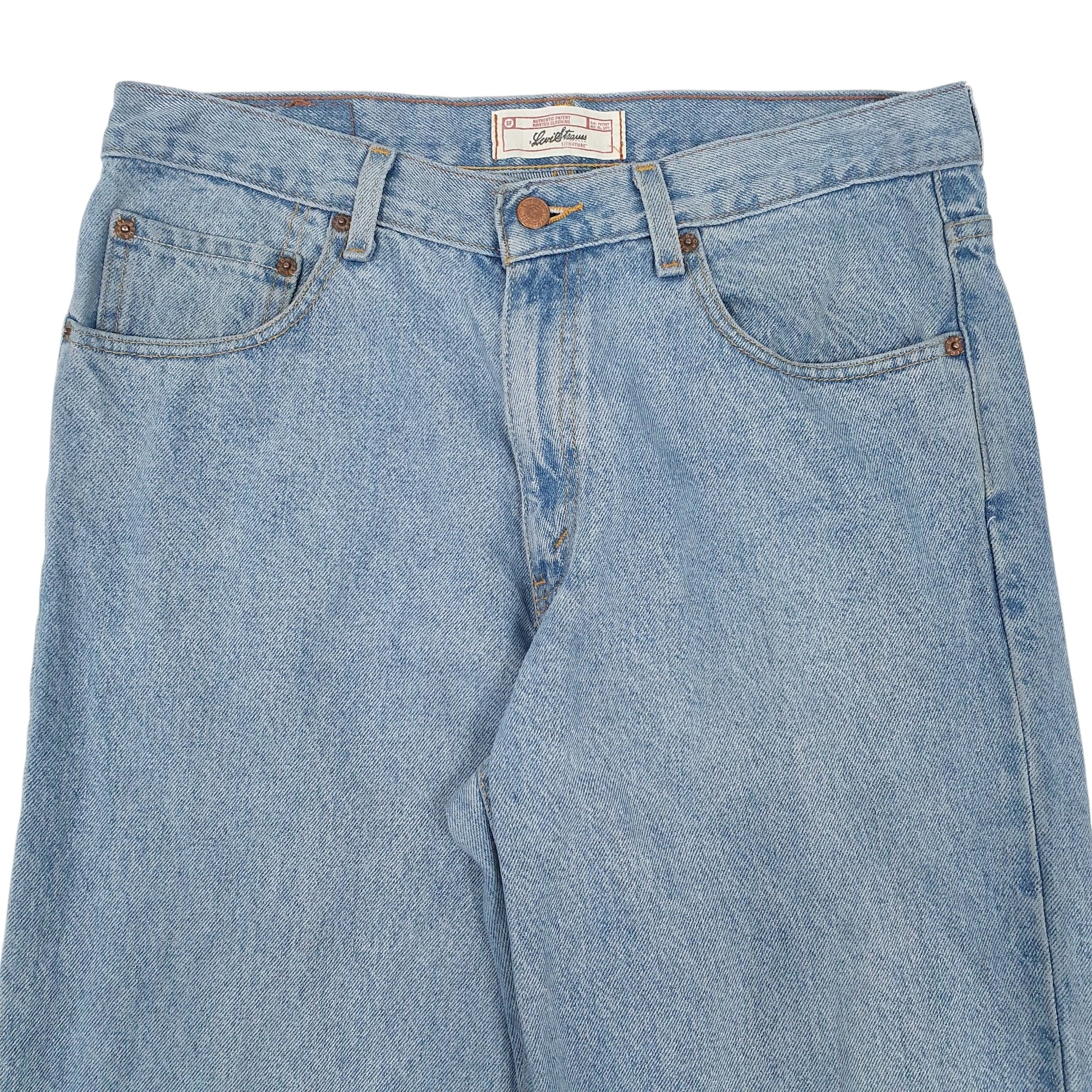 Mens Blue Levis Vintage 00s Signature JeansW34 L30